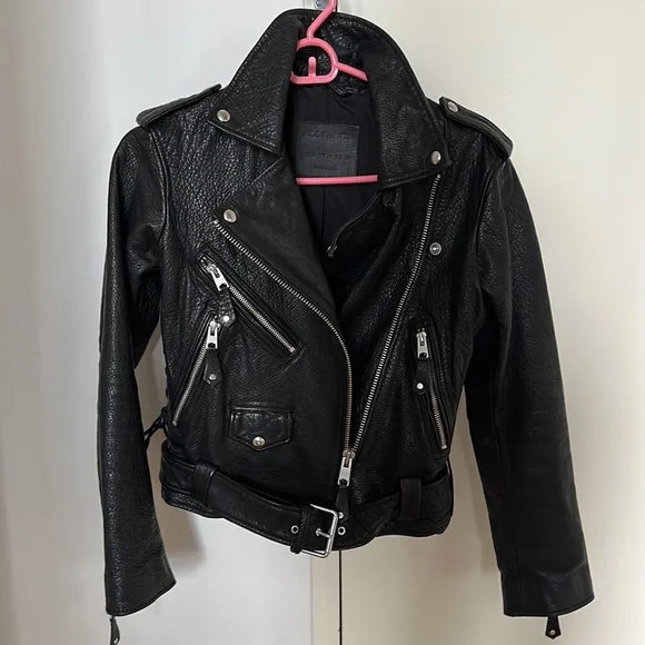 All Saints Leather Jacket - Picture 2 of 4
